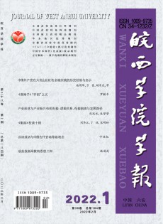 皖西學(xué)院學(xué)報(bào)雜志